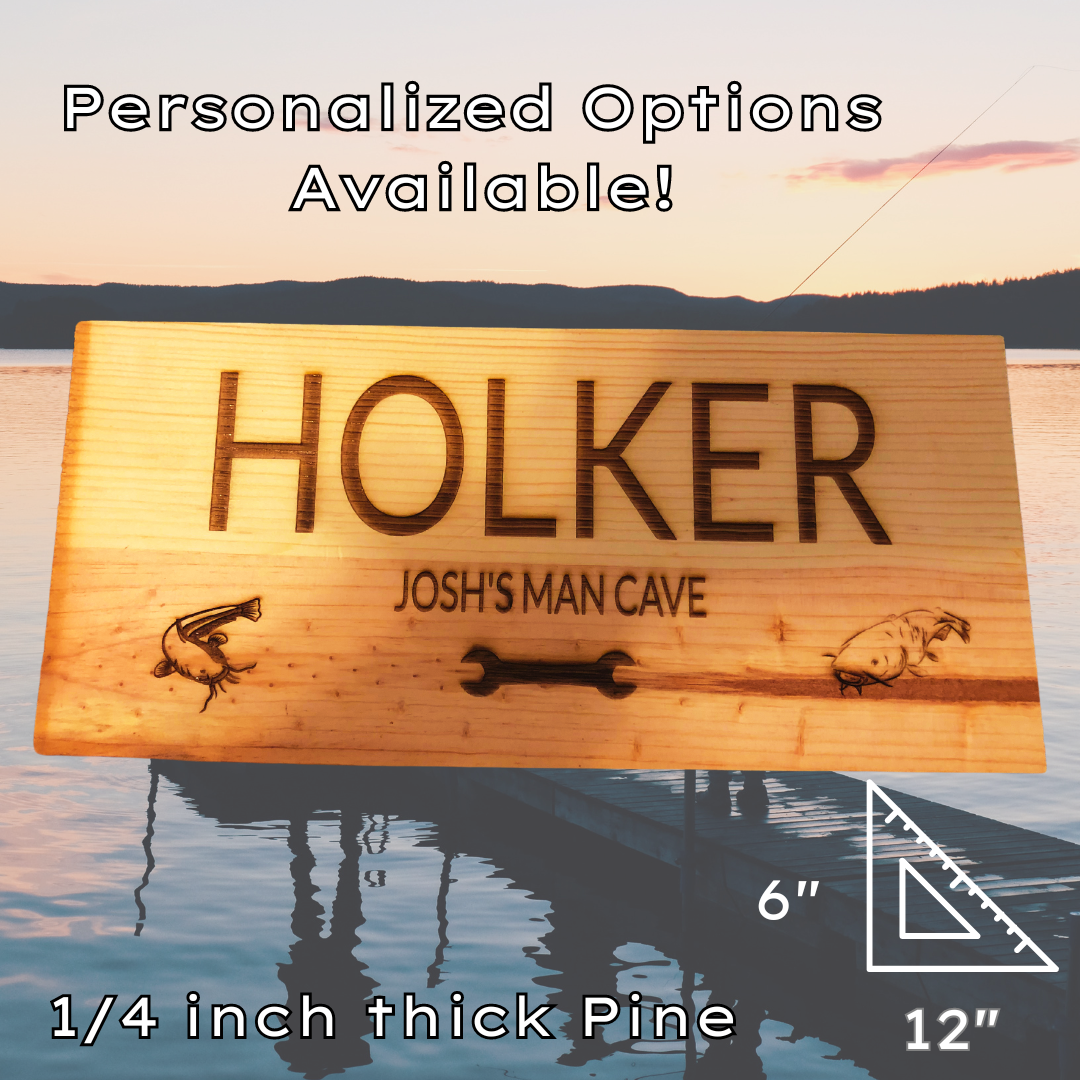 Man Cave Signs - Personalized Options Available